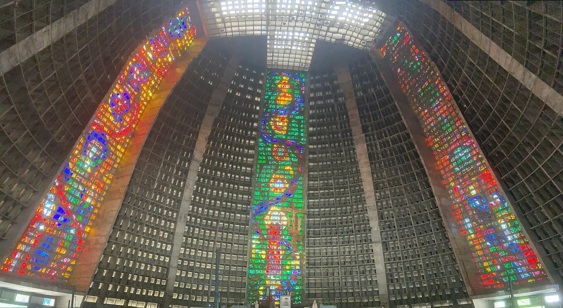 Las vidrieras de la Catedral Metropolitana de Río de Janeiro