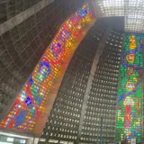Los vitrales de la Catedral Metropolitana de Río de Janeiro