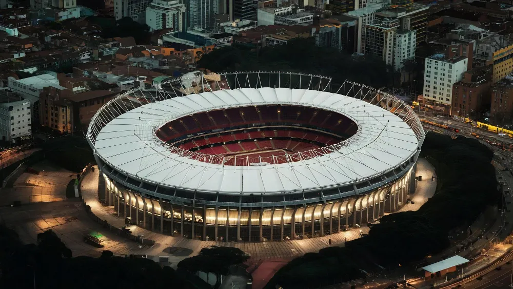 El estadio Maracanã lleno durante un partido