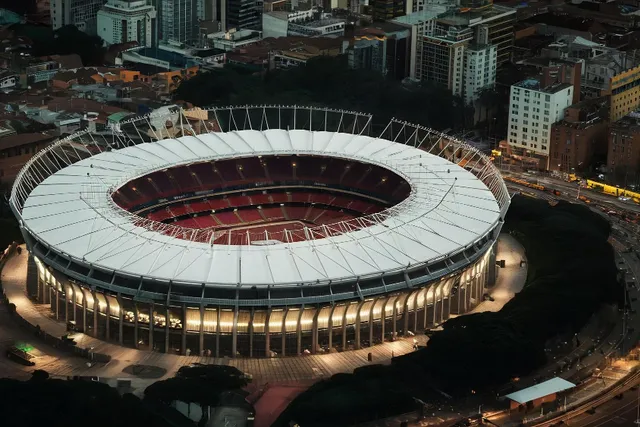 El estadio Maracanã lleno durante un partido