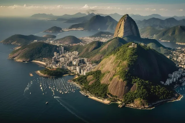 La Praia Vermelha a los pies del morro del Pão de Açúcar