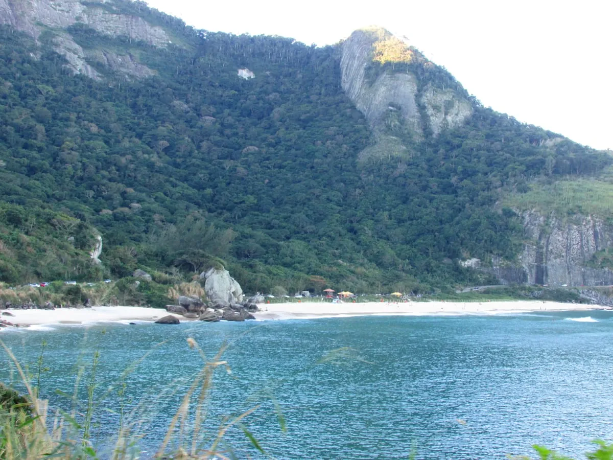 La playa de Prainha, junto al Parque Estadual do Grumari