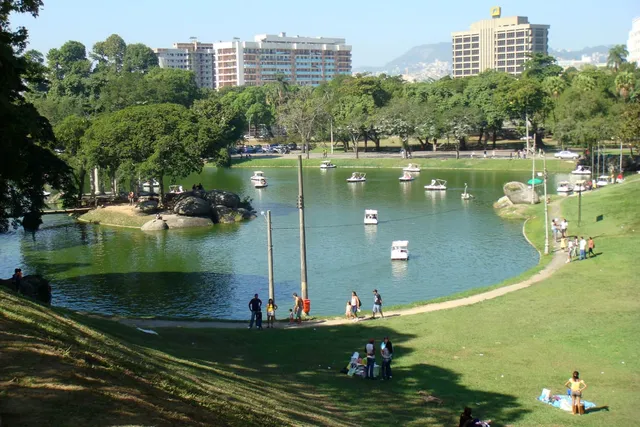 El lago de la Quinta da Boa Vista