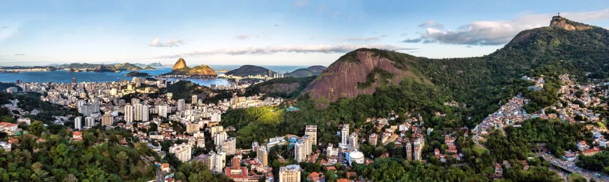 Vista panorámica del barrio de Santa Teresa