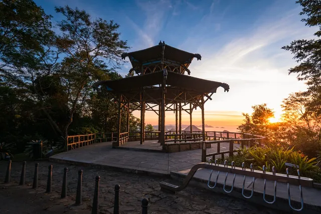 El pabellón de la Vista Chinesa